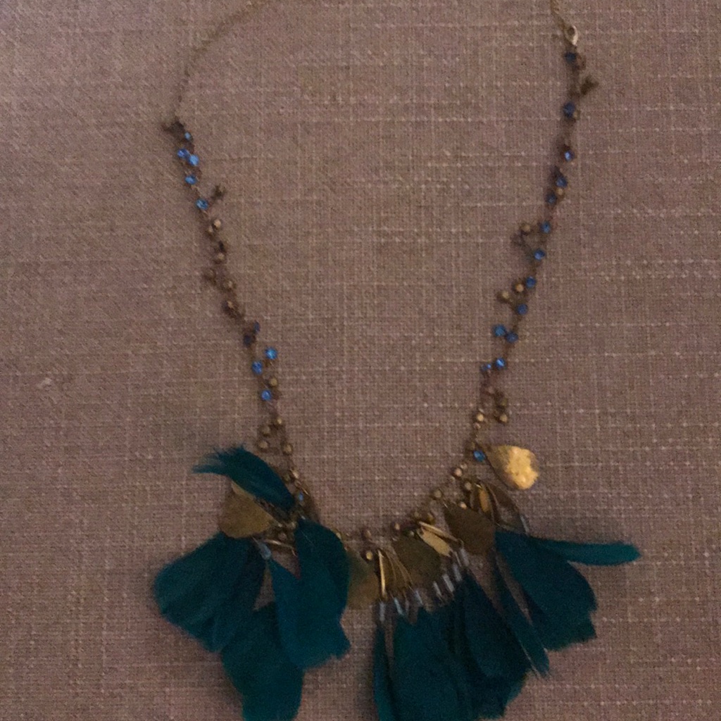 Serefina Feather Necklace